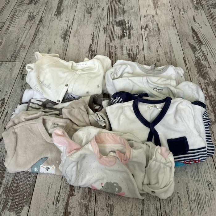 Lots pyjamas 9 mois hiver