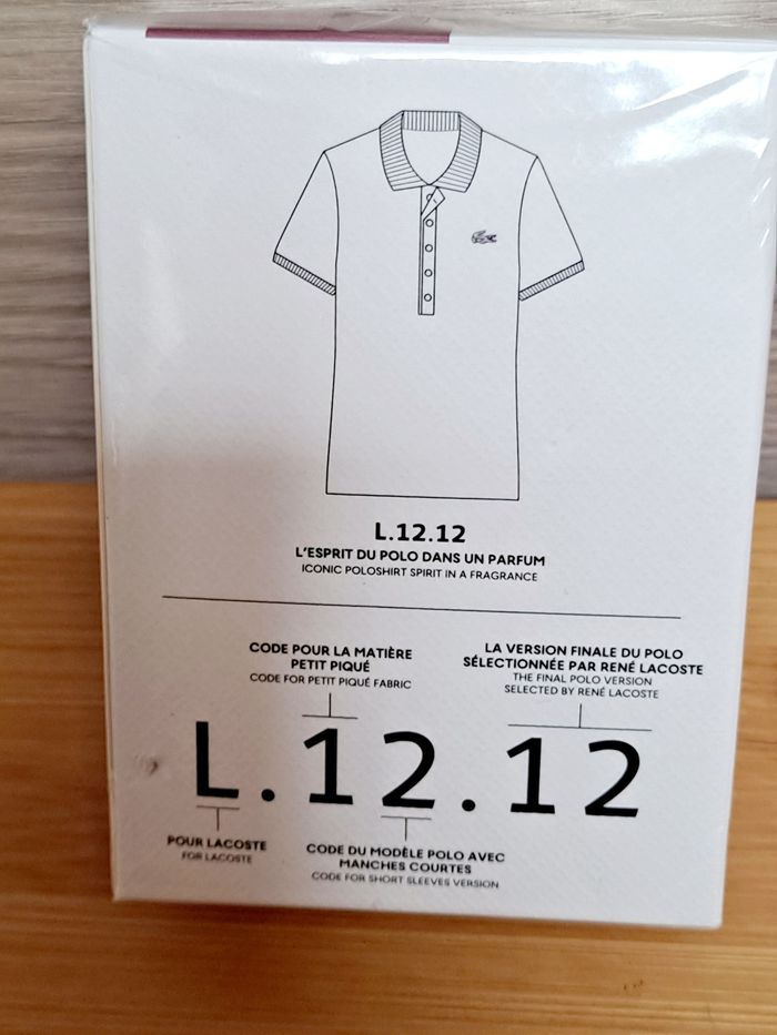 parfum authentique Lacoste L.12.12 Rose eau intense 50 ml - photo numéro 2