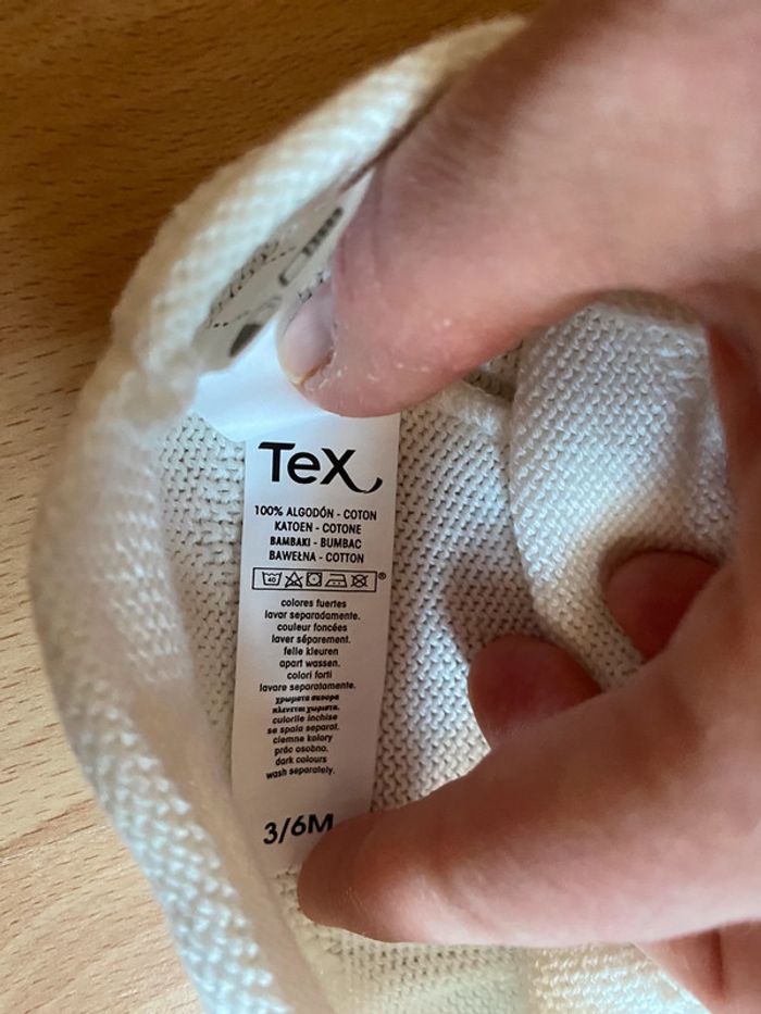 Lot de 3 bonnets bébé 3-6 mois garçon TBE - photo numéro 7