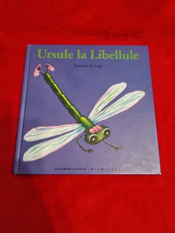Livre 12 drôles de petites bêtes Ursule la libellule
