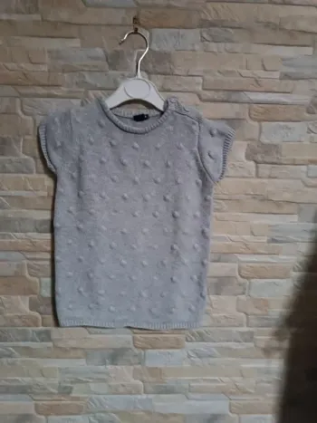 Robe gris chiné Kiabi 12M