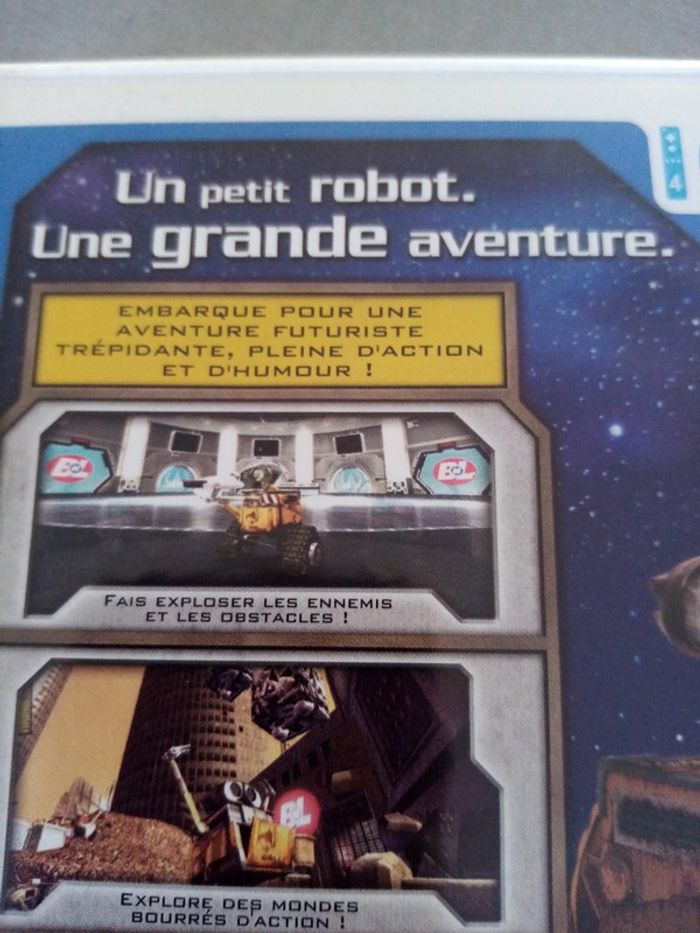 Jeu Nintendo Wii Wall E - photo numéro 3