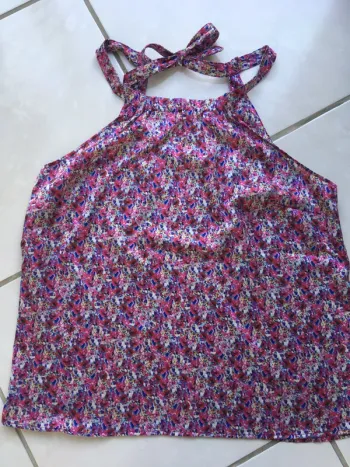 Blouse fleurie
