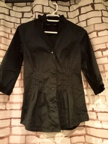 Chemise zara noir excellent état