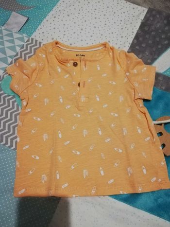 Tee shirt état neuf 12 mois kiabi