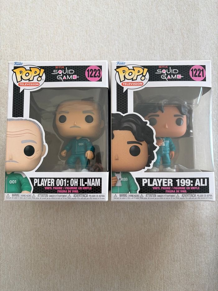 Funko pop squid game netflix lot - photo numéro 1