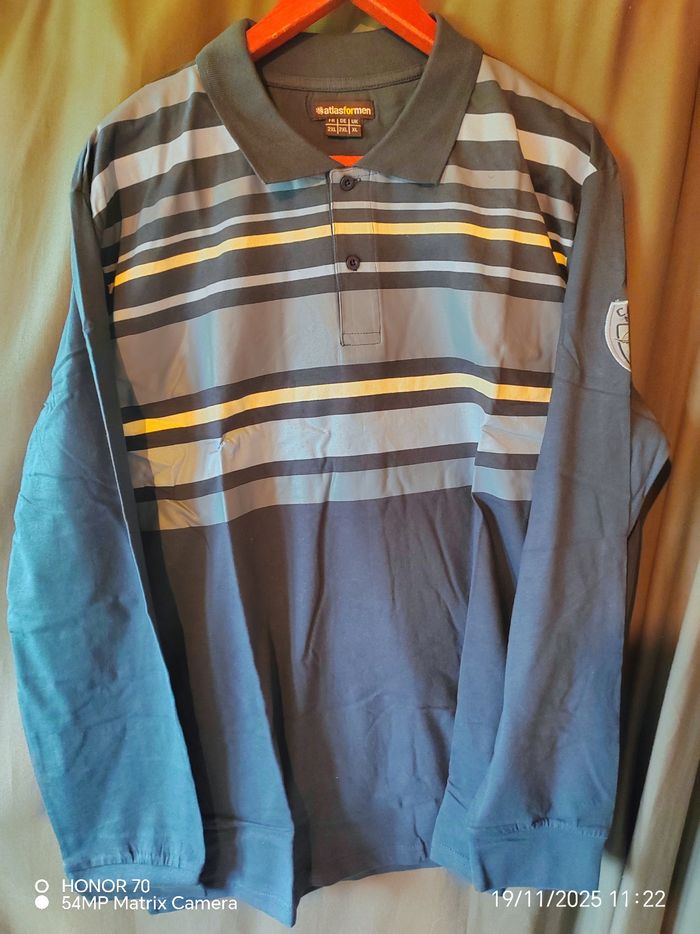 T shirt manches longues en coton - photo numéro 3