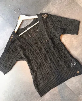 Pull en maille ajourée MORGAN 38