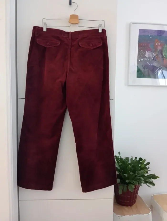 Pantalon en velours côtelé vintage New Man - photo numéro 7