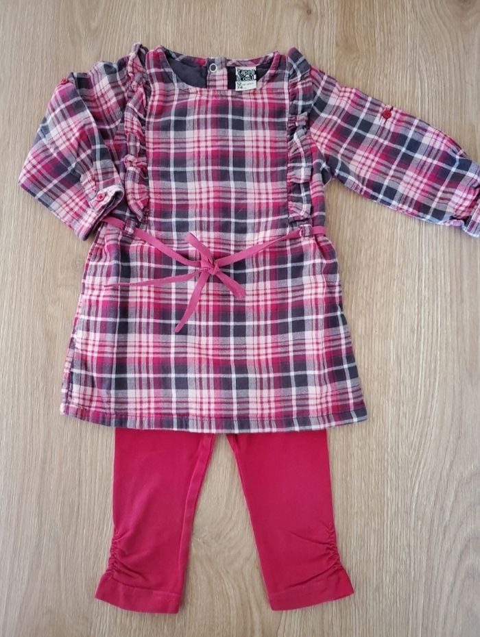Ensemble fille 12 mois