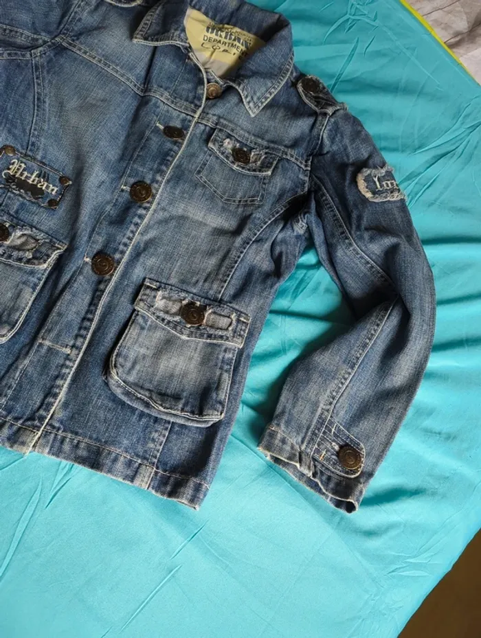 Veste jeans fille - photo numéro 4