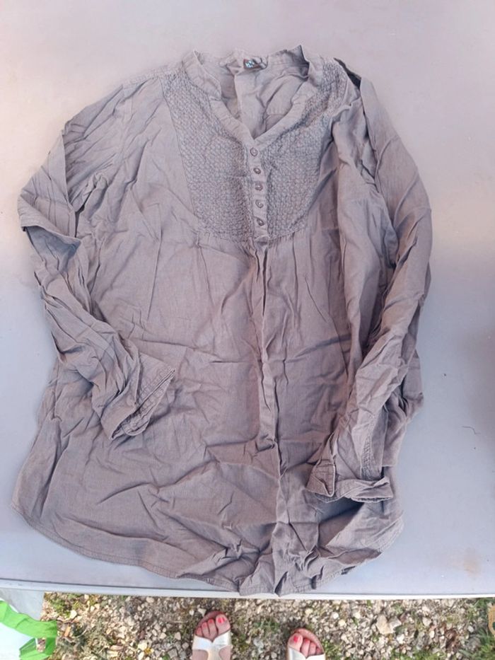 Chemise grise