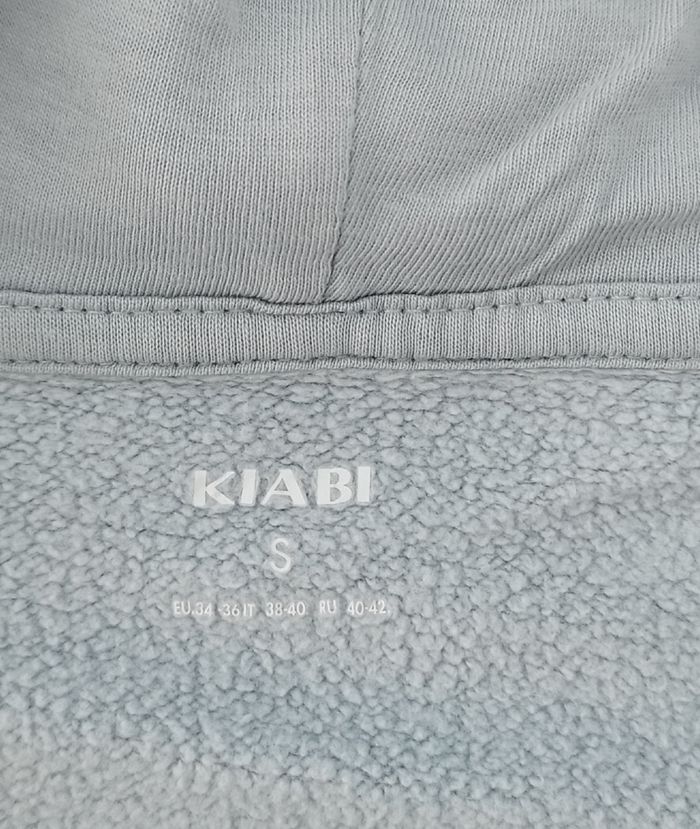 Gilet zippé  à capuche bleu ciel - photo numéro 3