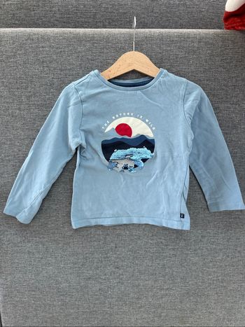 T-shirt manches longues garçon 4 ans