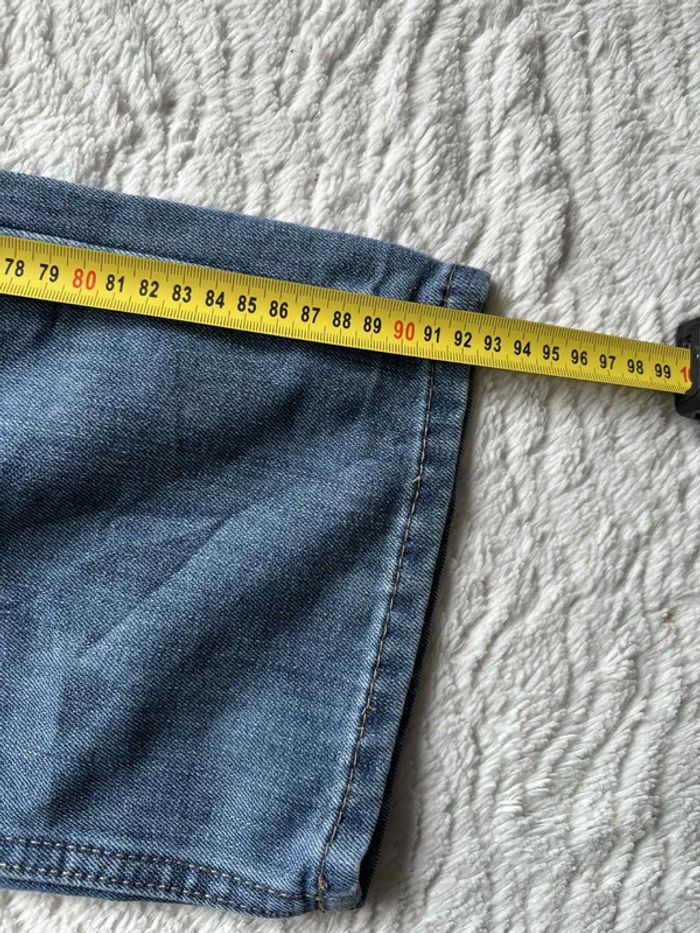Jean Levi’s femme 550 Relaxed Fit W27 L27 S/36 bleu large ample mi taille - taille haute - photo numéro 19