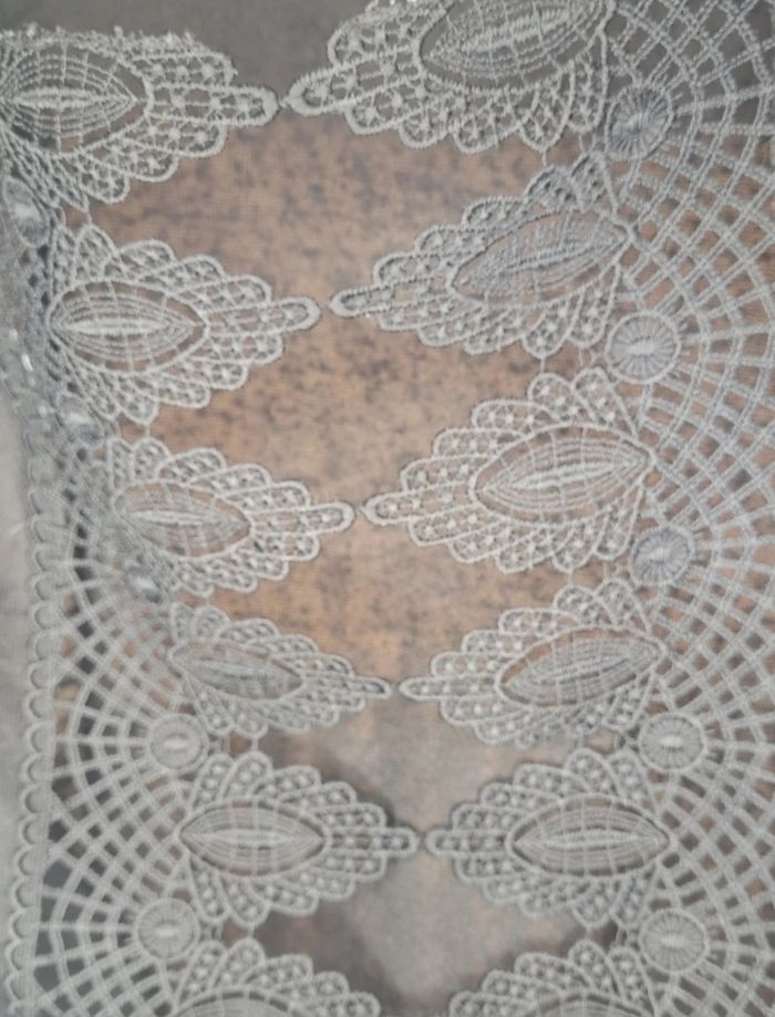 Tee-shirt noir chiné broderie dans le dos Marque Mim - photo numéro 4