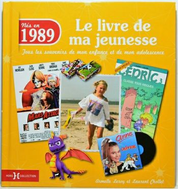 Livre Nés en 1989 - Le livre de ma jeunesse