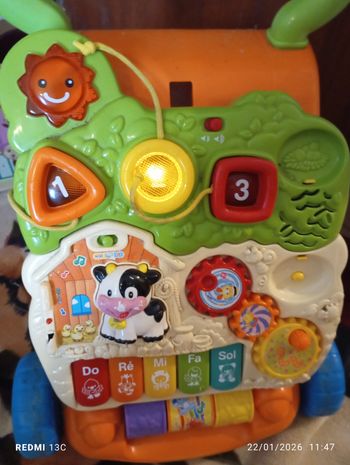 Trotteur bébé vtech pour apprendre marche