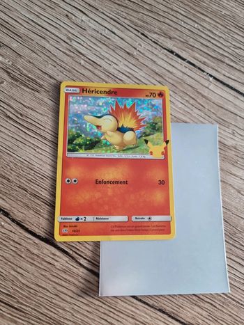 Carte pokémon héricendre holo 10/25 fr année 2021 anniversaires 25 ans pokémon