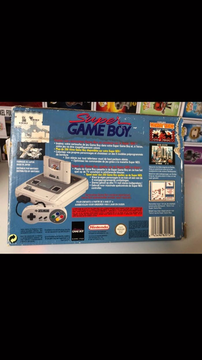 Super Game Boy Super Nintendo en boîte - photo numéro 3