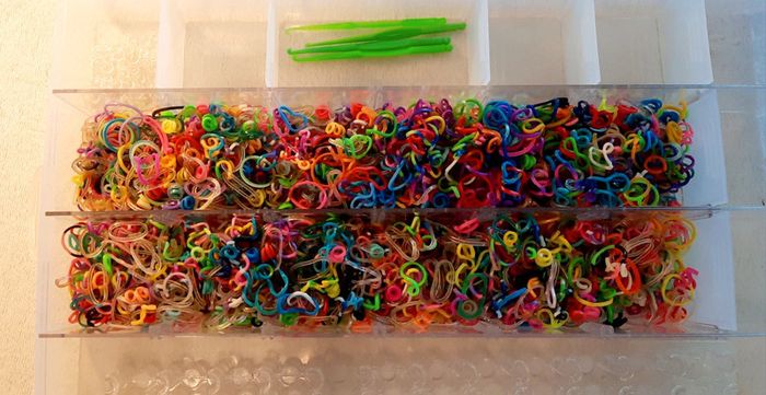 Loom Bands Boite avec élastiques - photo numéro 3