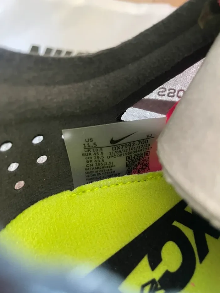Chaussures de Cross Country Nike ZoomX Dragonfly XC 45,5 - photo numéro 7