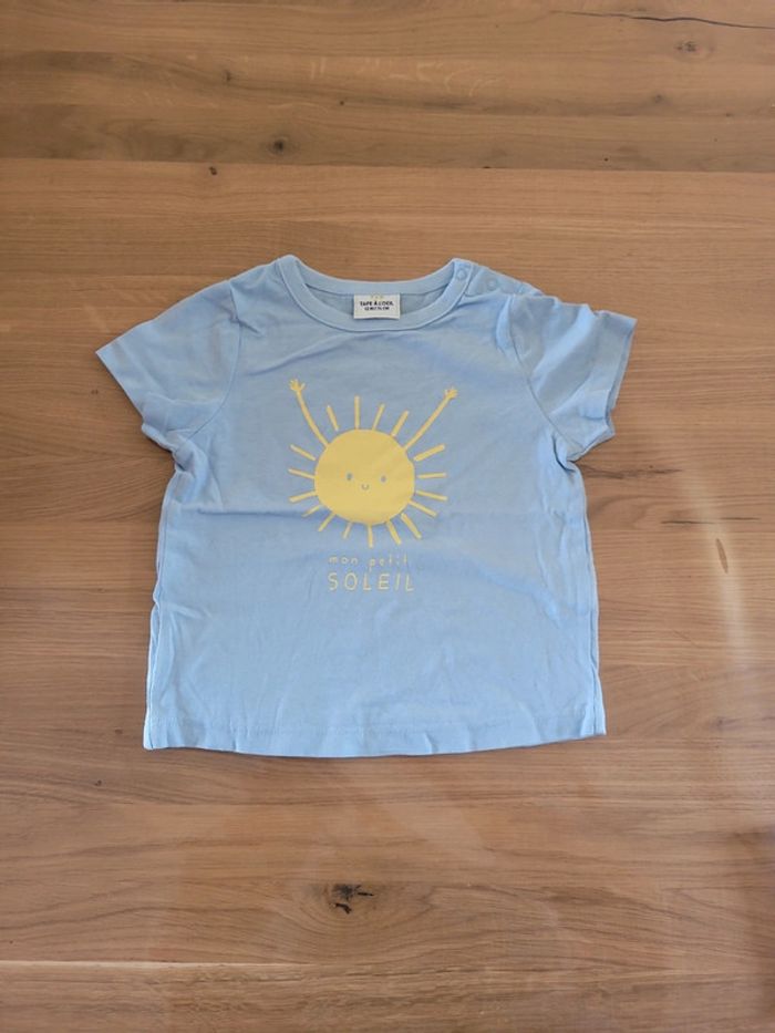T-shirt manches courtes 12 mois Tape à l'oeil