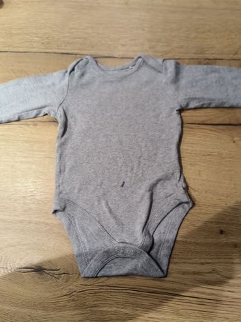 Bodie gris manches longues 12 mois