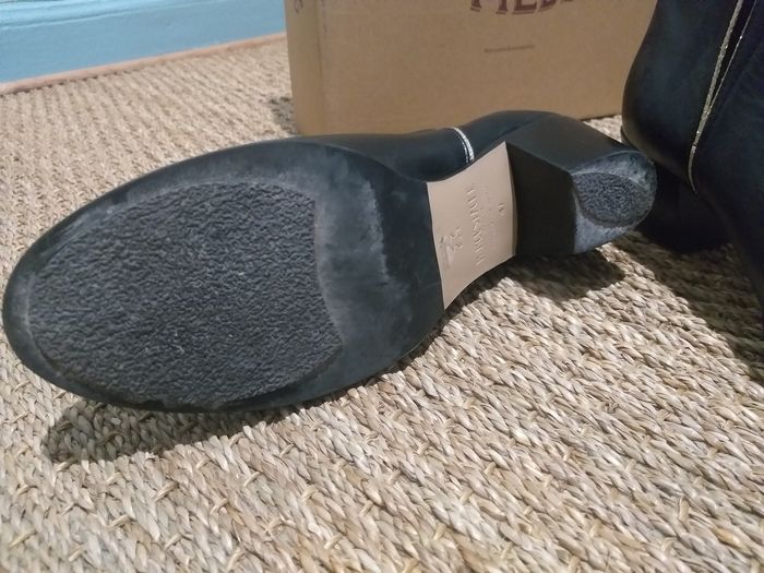 Bottines cuir noir M. Moustache 41 - photo numéro 3