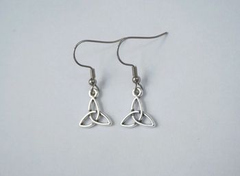 Boucles d'oreilles nœud celte