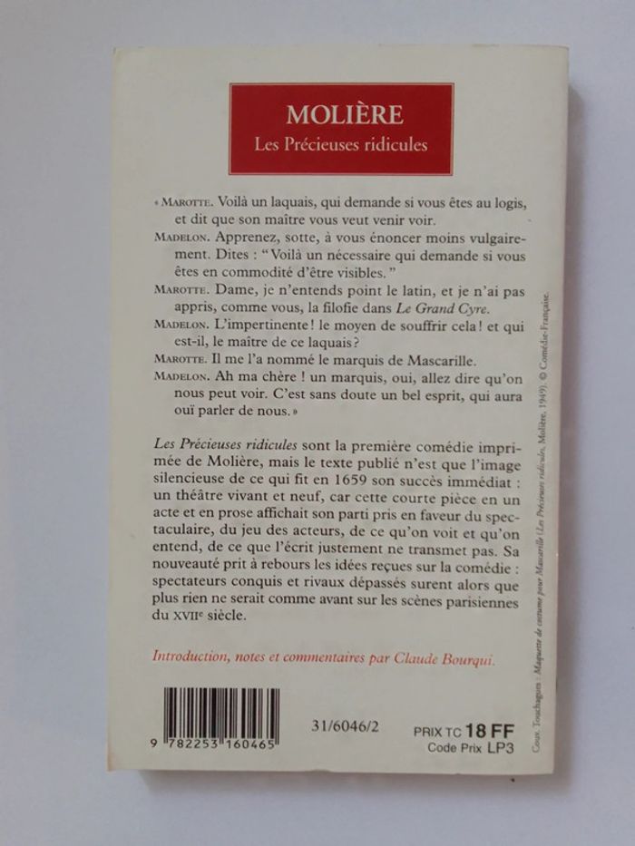 Molière - Les précieuses ridicules - photo numéro 2