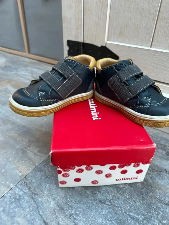 Chaussures Catimini 23 bleu marine - photo numéro 11