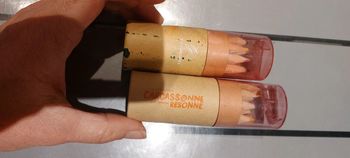 Boîtes à crayons de couleurs avec taille crayon inclus