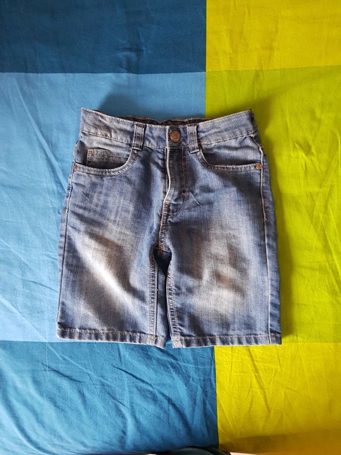 Short en jean garçon 7 ans