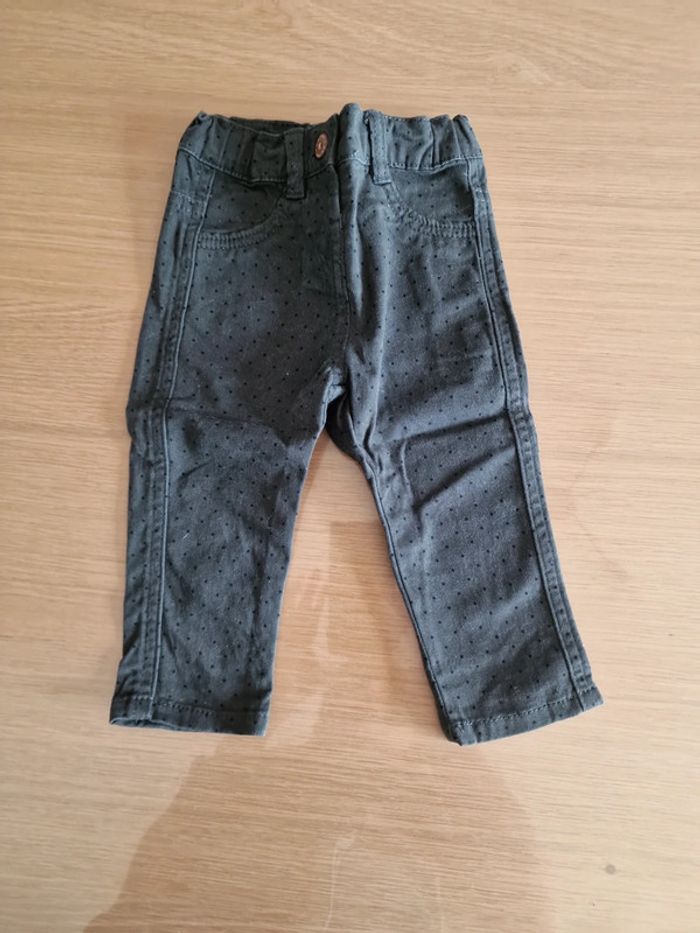 Jean gris kiabi 74cm