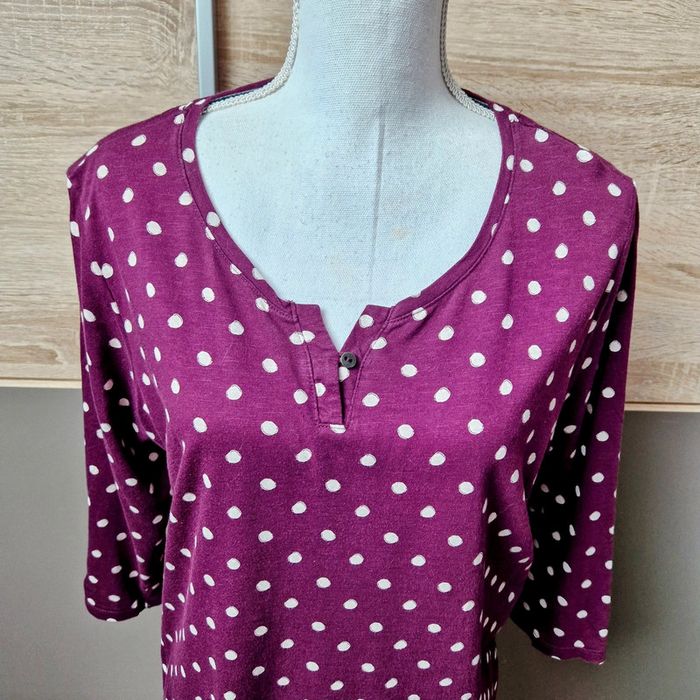Blouse à pois. - photo numéro 2
