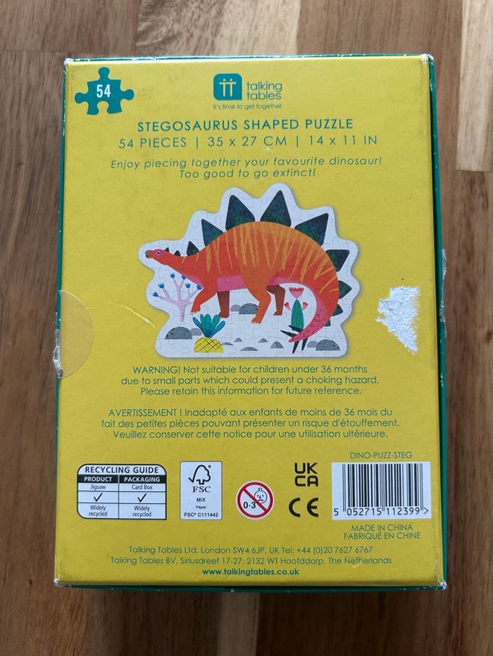 Puzzle dinosaures 54 pièces - photo numéro 2