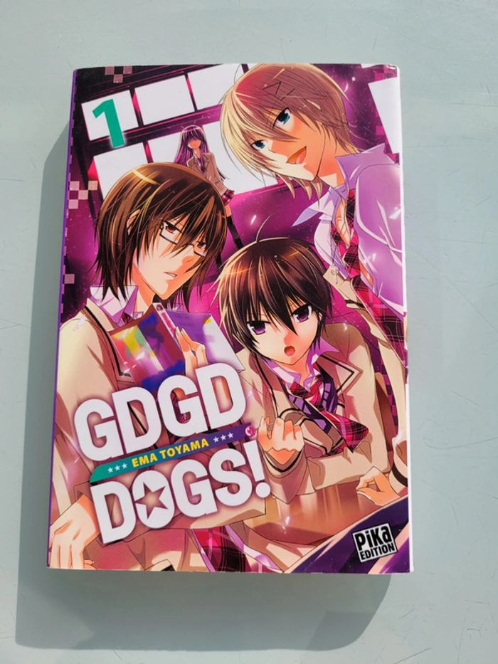 Manga GDGD Dogs! Tomes 1, 2 et 3 🌟 Ema Toyama, Pika Édition - photo numéro 3