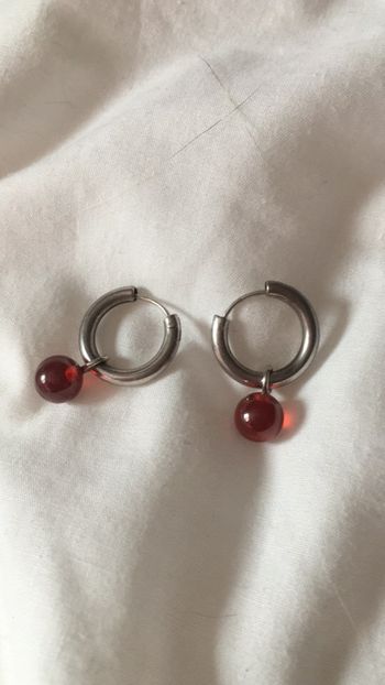 Créole en argent morgan  très bon état