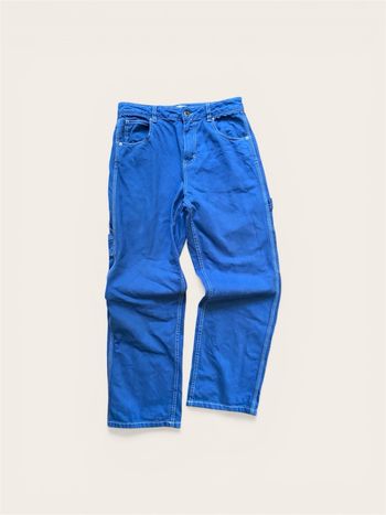 Jean Cargo Bleu Marine Taille haute- Taille M