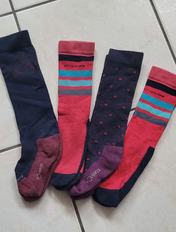 Lot chaussettes d'équitation