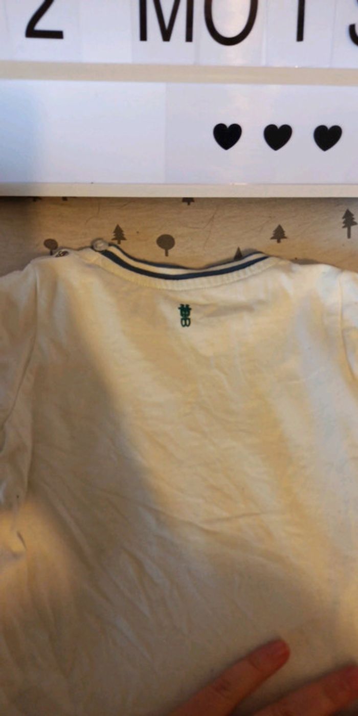 T shirt 12 mois obaibi - photo numéro 2