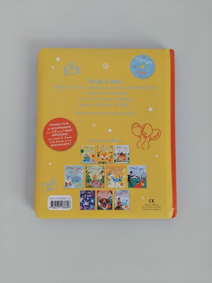 2 Histoires pour mes 2 Ans Livre + CD 📚 - photo numéro 5