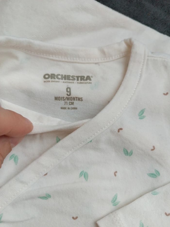 Ensemble pyjama et bodie et bavoir - photo numéro 3
