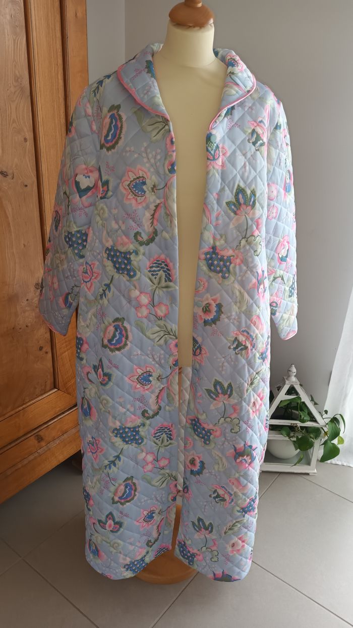 Ancienne robe de chambre matelassée - photo numéro 6