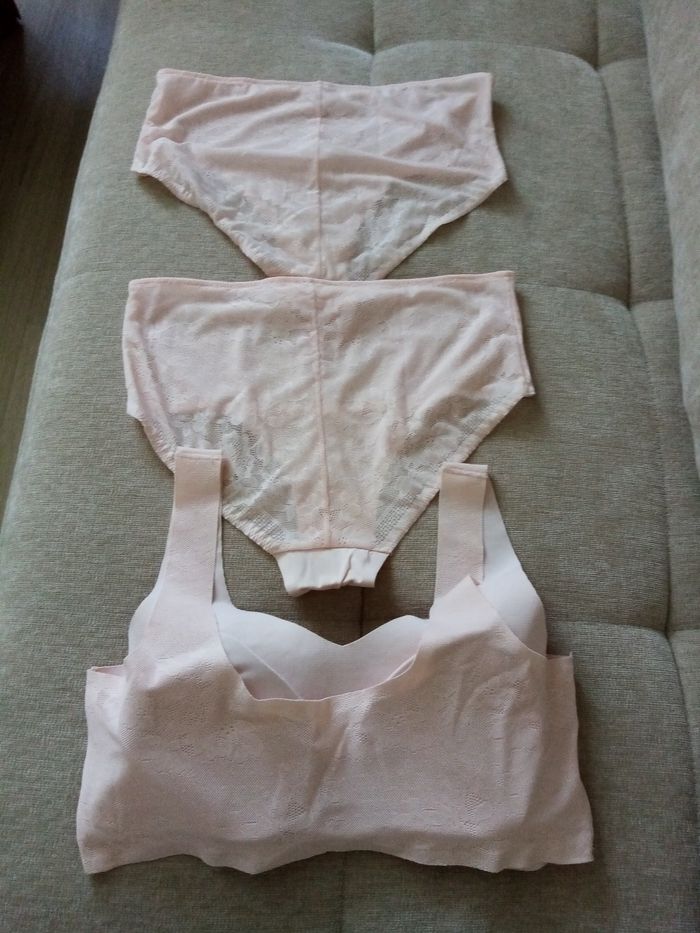 Ensemble sous-vêtements (rose pale) - photo numéro 4