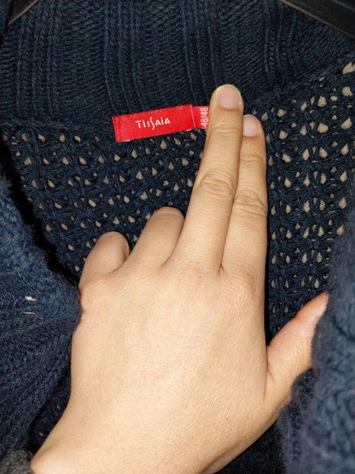 Veste bleue - photo numéro 3