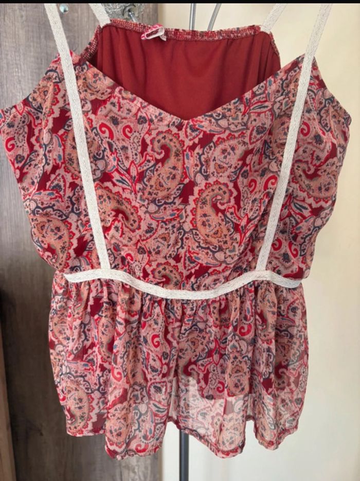 Top à bretelles Camaieu taille 40 - photo numéro 2