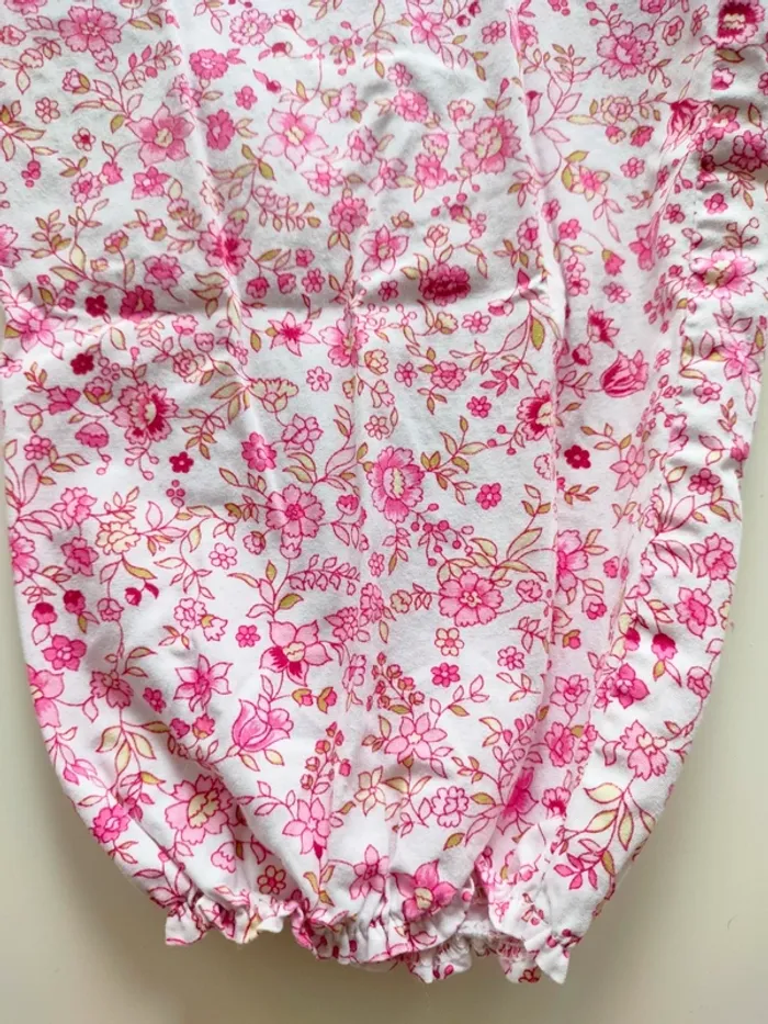 Pantalons fleurs Bout'chou 24mois - photo numéro 3