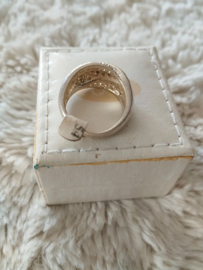 Sublime bague en argent vintage taille 54 - photo numéro 3